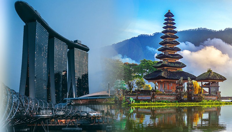 Discover the amazing combination of a trip to Bali and Singapore