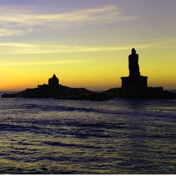 Kerala Beach with Kanyakumari