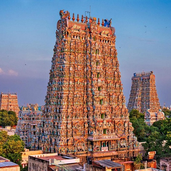 Madurai Rameshwaram Kanyakumari Temple Tour