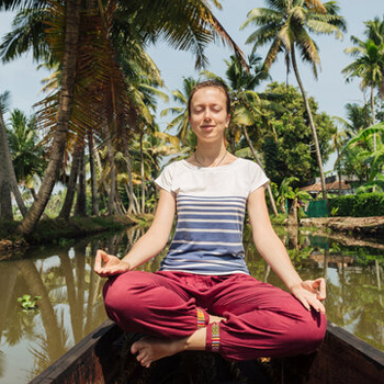 Yoga with Kerala Backwaters Tour
